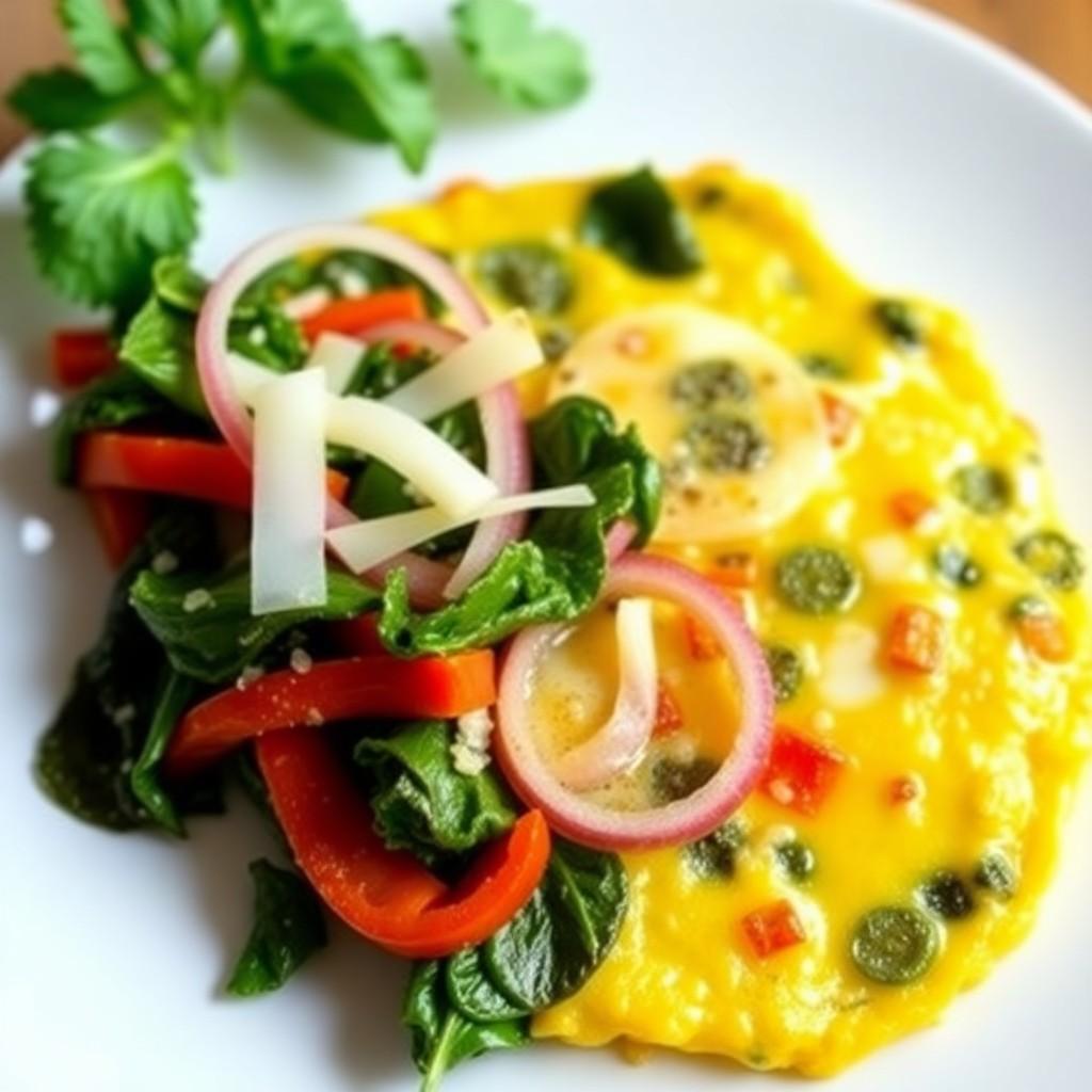 Vegetable Omelette