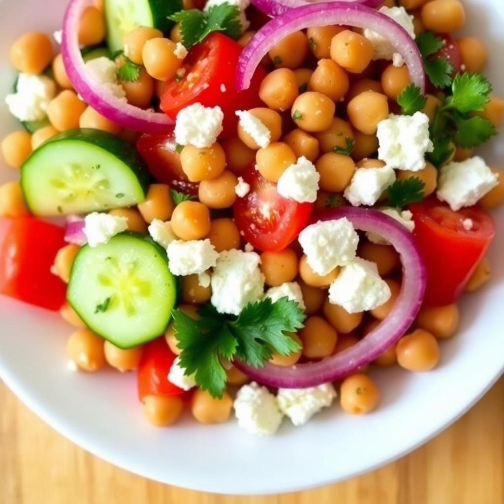 Mediterranean Chickpea Salad