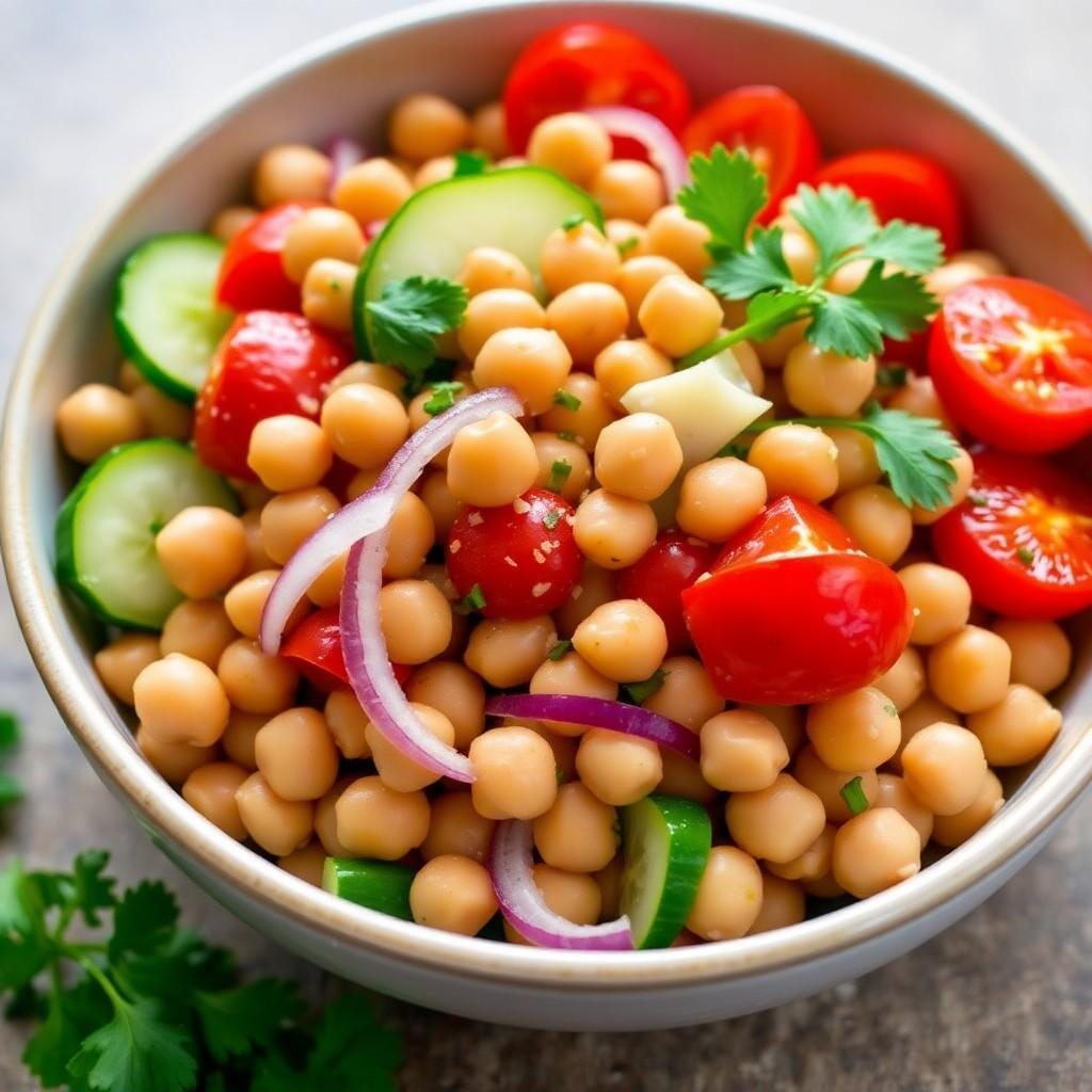 Mediterranean Chickpea Salad