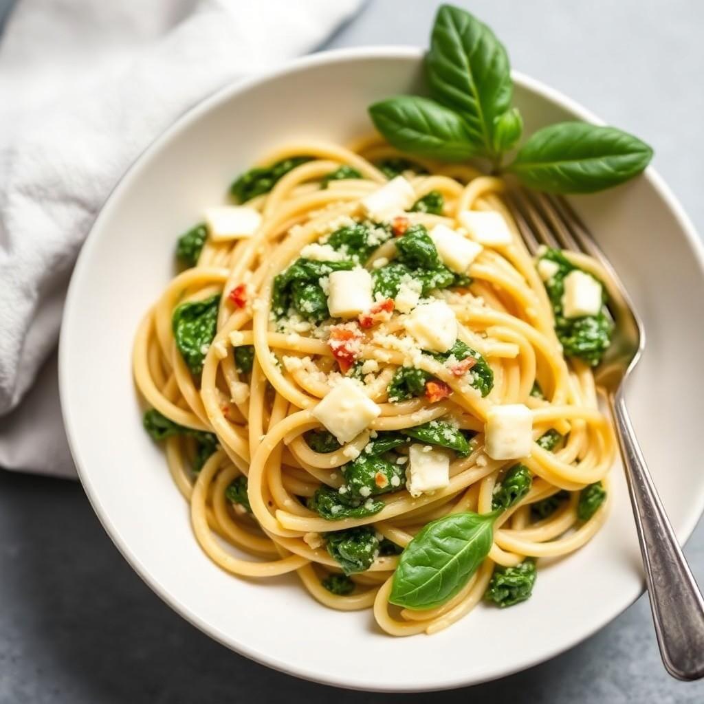 Creamy Spinach Pasta