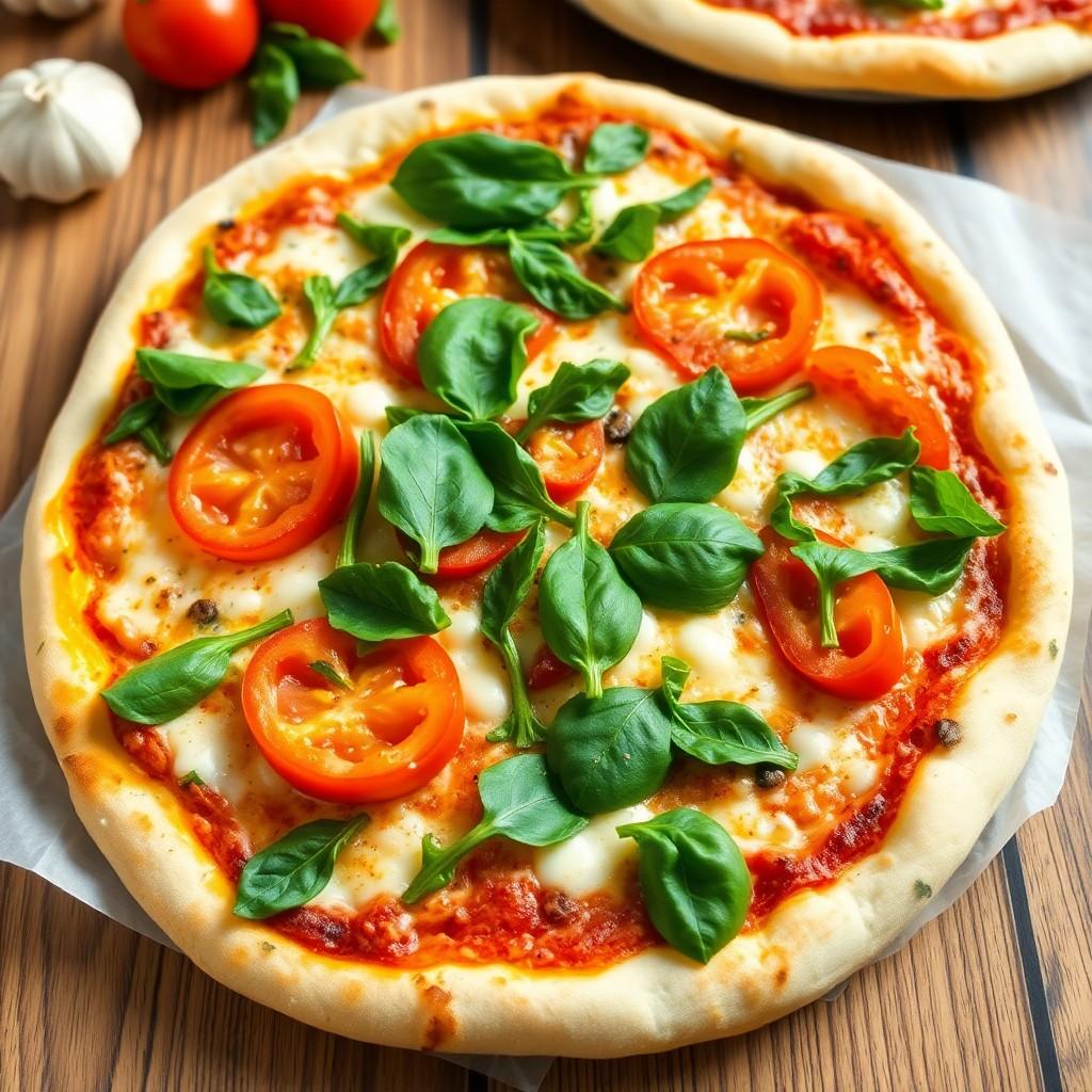 Vegetable Pizza Delight