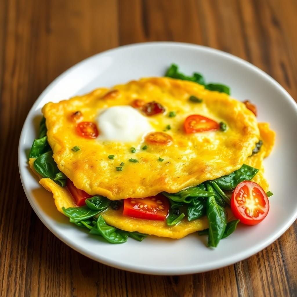 Vegetable Omelette