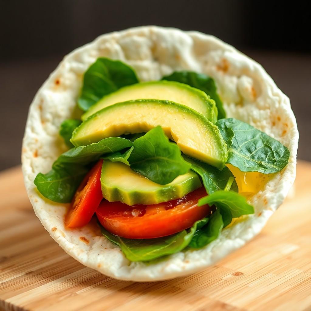 Veggie Avocado Wrap