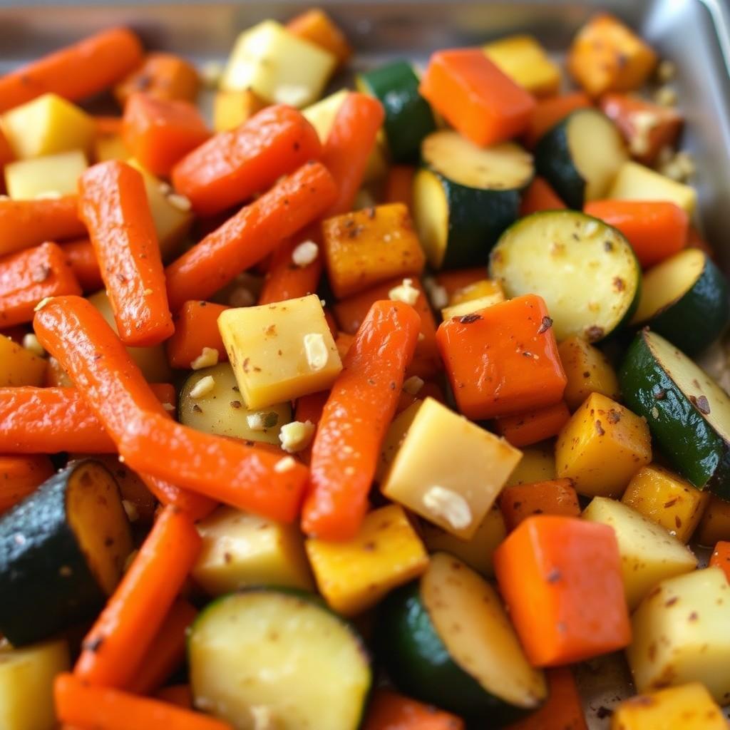 Garlic Roasted Vegetables