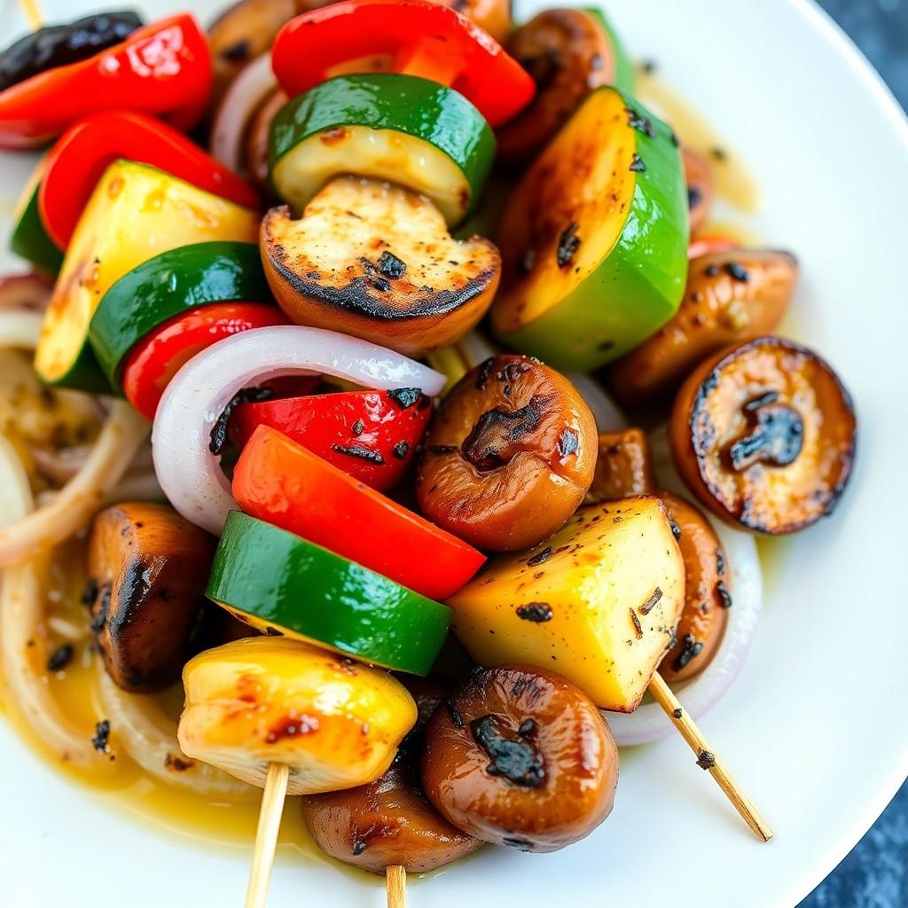 Grilled Vegetable Skewers