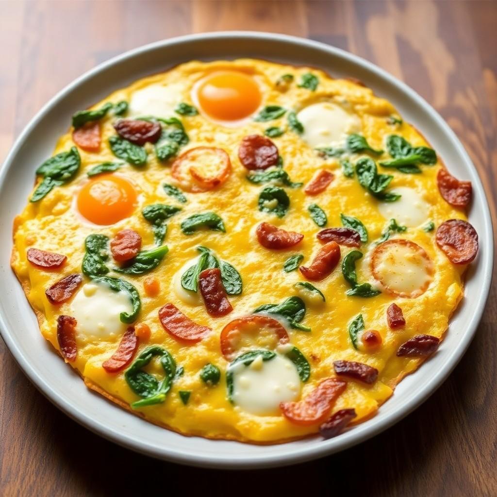 Vegetable and Cheese Frittata