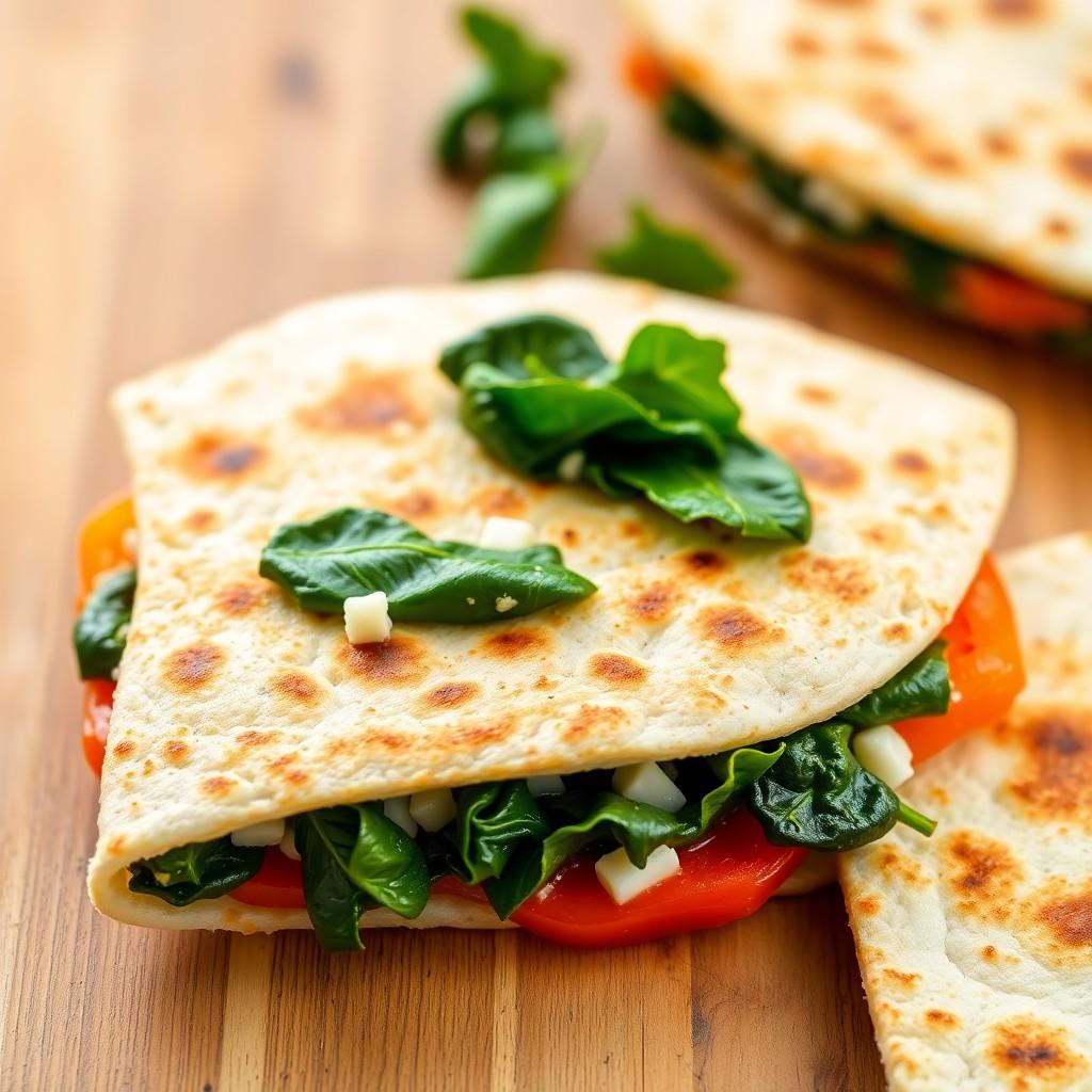 Veggie and Cheese Quesadilla