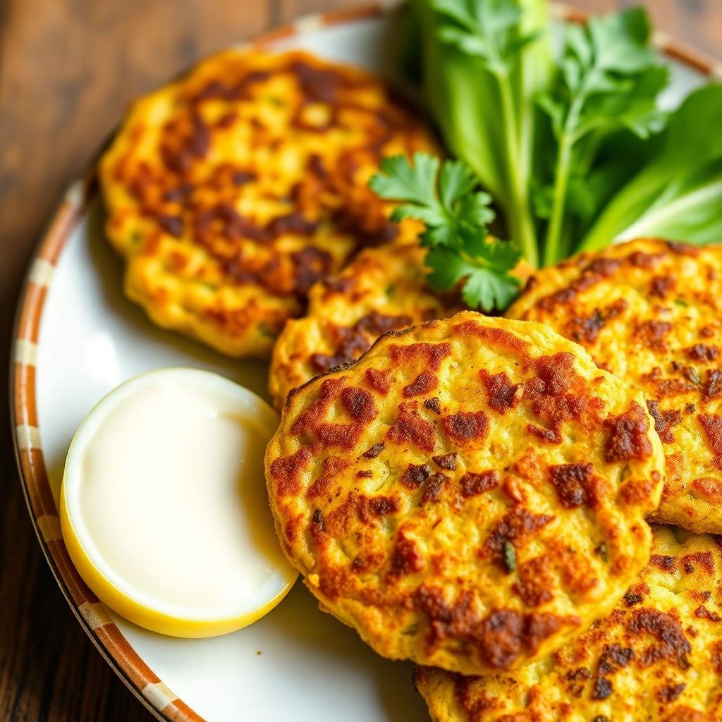 Spiced Zucchini Fritters