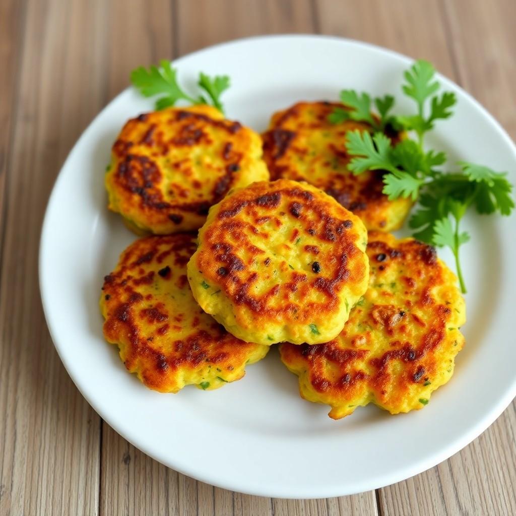 Savory Zucchini Fritters