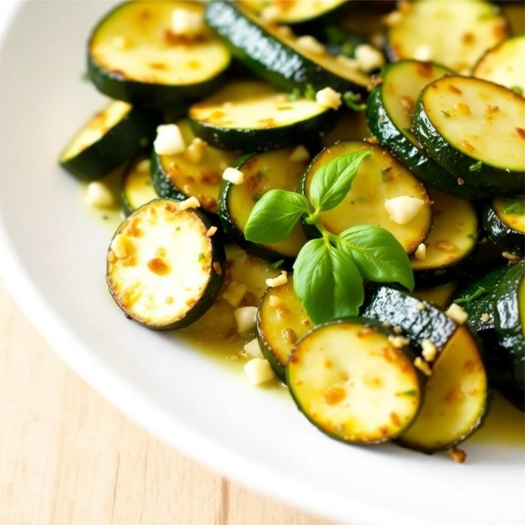 Garlic and Herb Zucchini