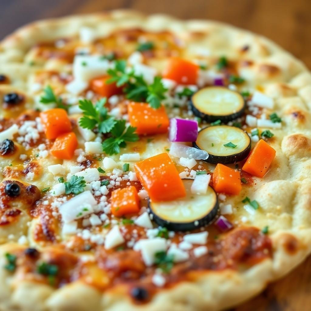 Savory Vegetable Flatbread