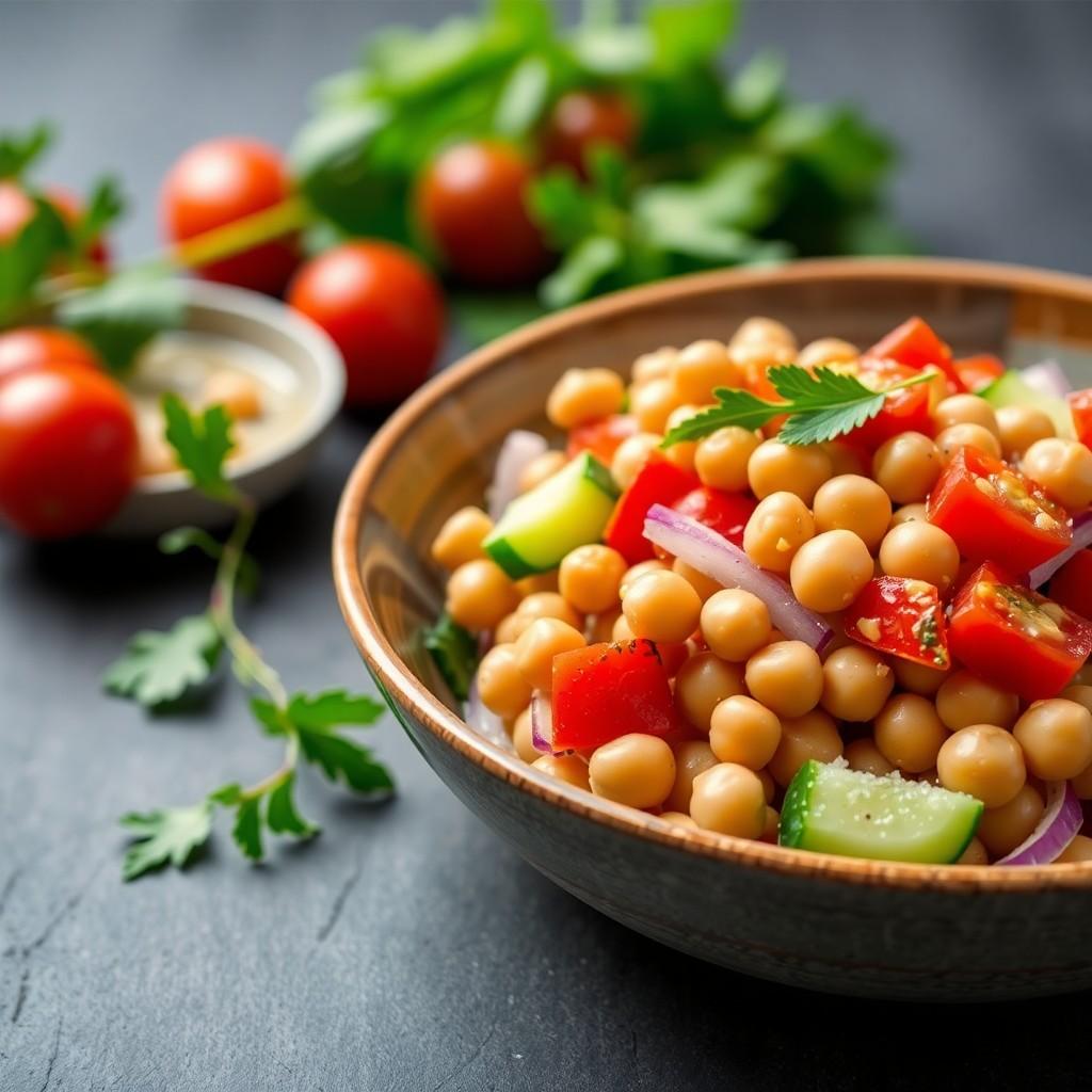 Mediterranean Chickpea Salad