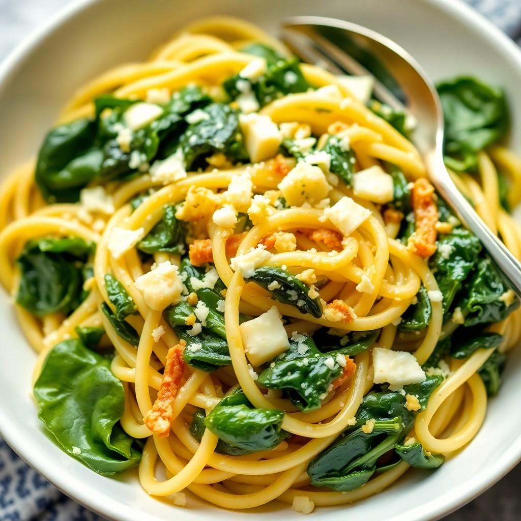 Creamy Spinach Pasta