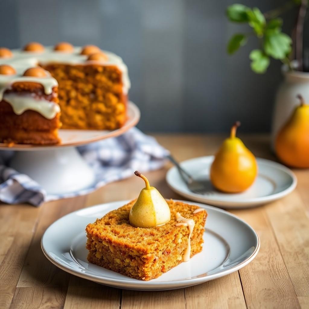 Carrot and Pear Cake