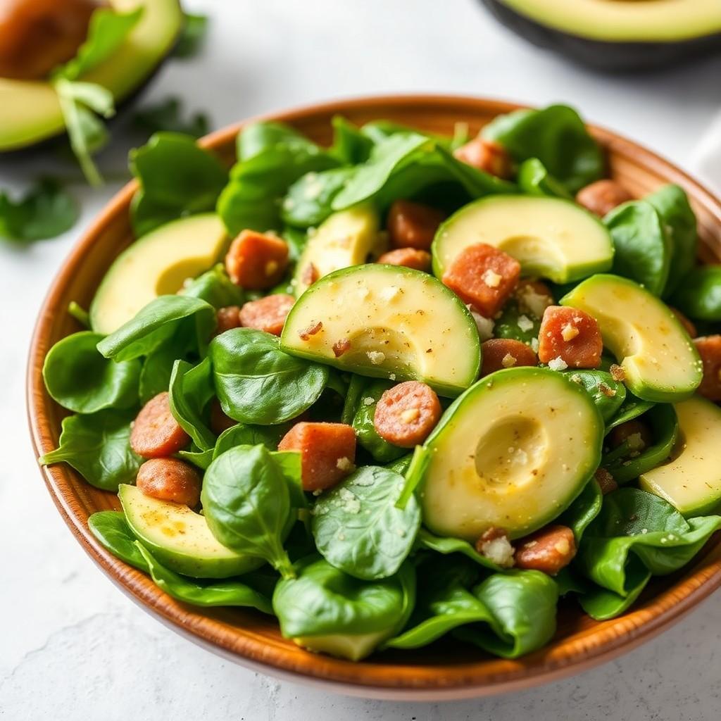 Delightful Spinach and Avocado Salad