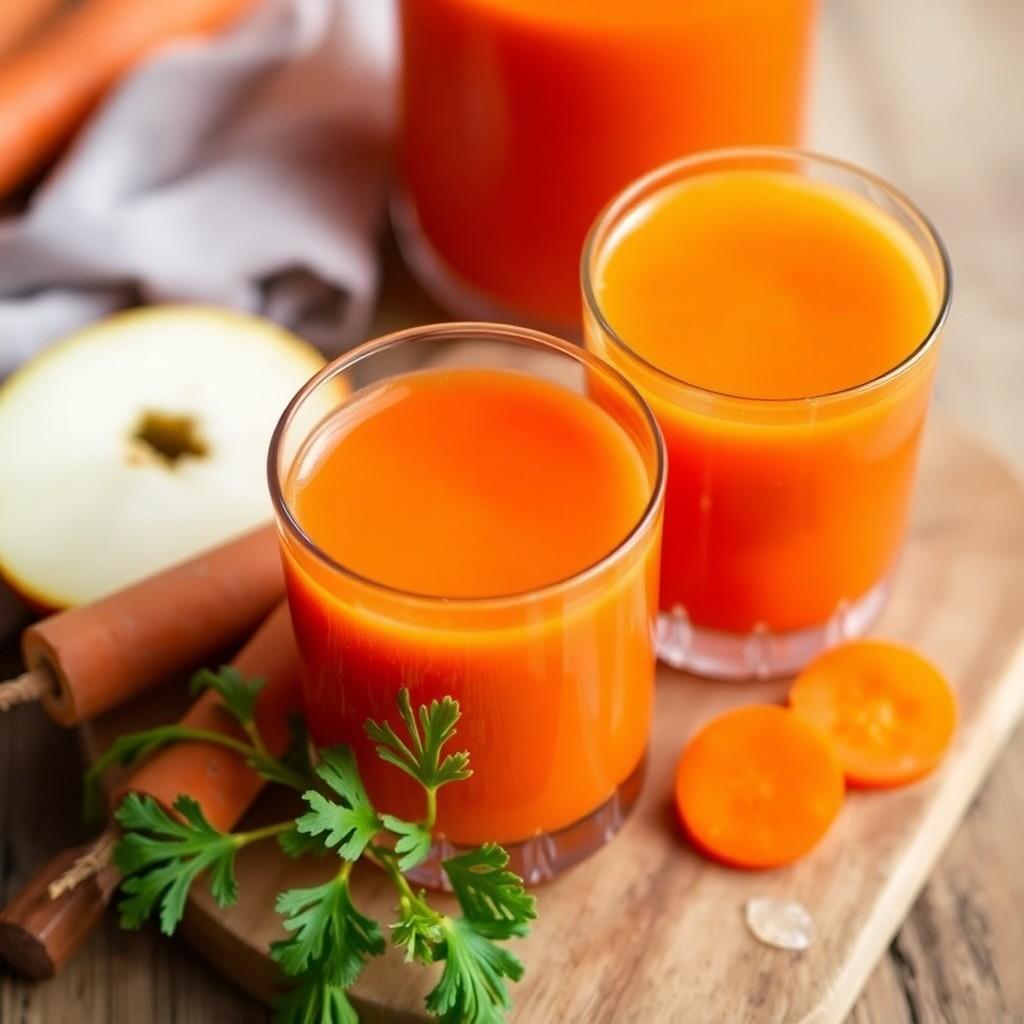 Carrot and Ginger Juice