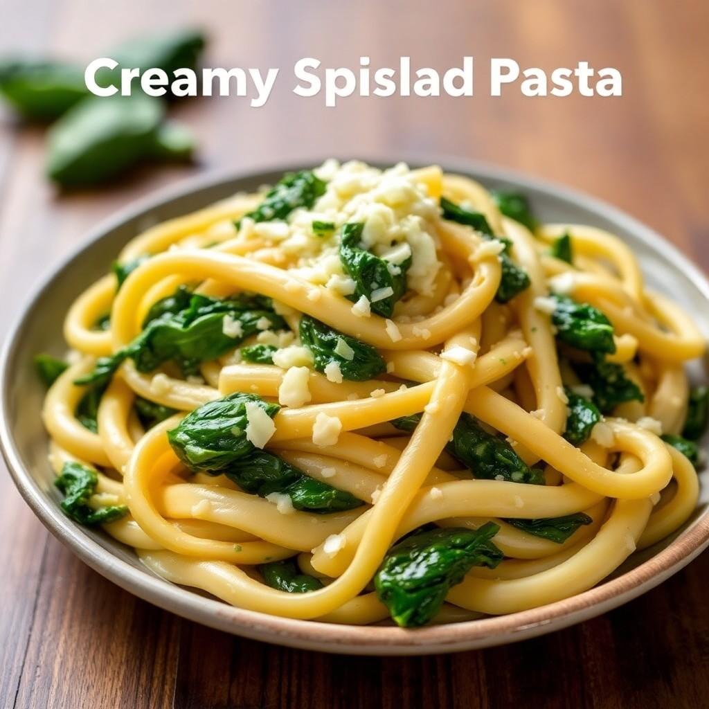 Creamy Spinach Pasta