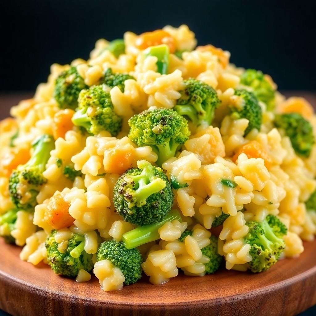 Cheesy Broccoli and Rice Casserole