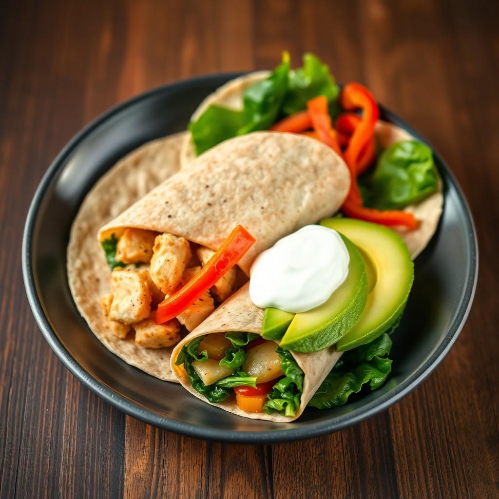 Veggie Chicken Wrap