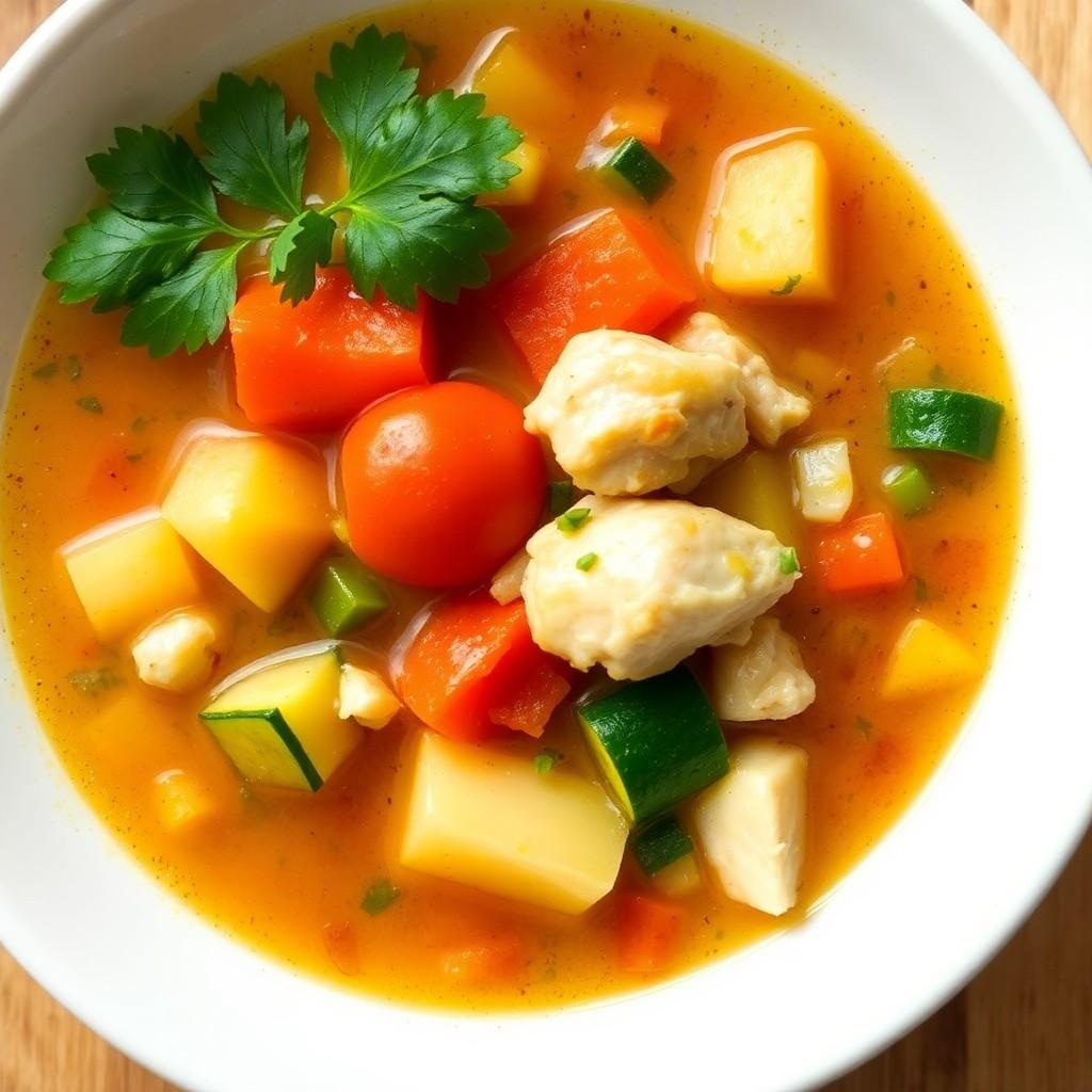 Vegetable Chicken Soup