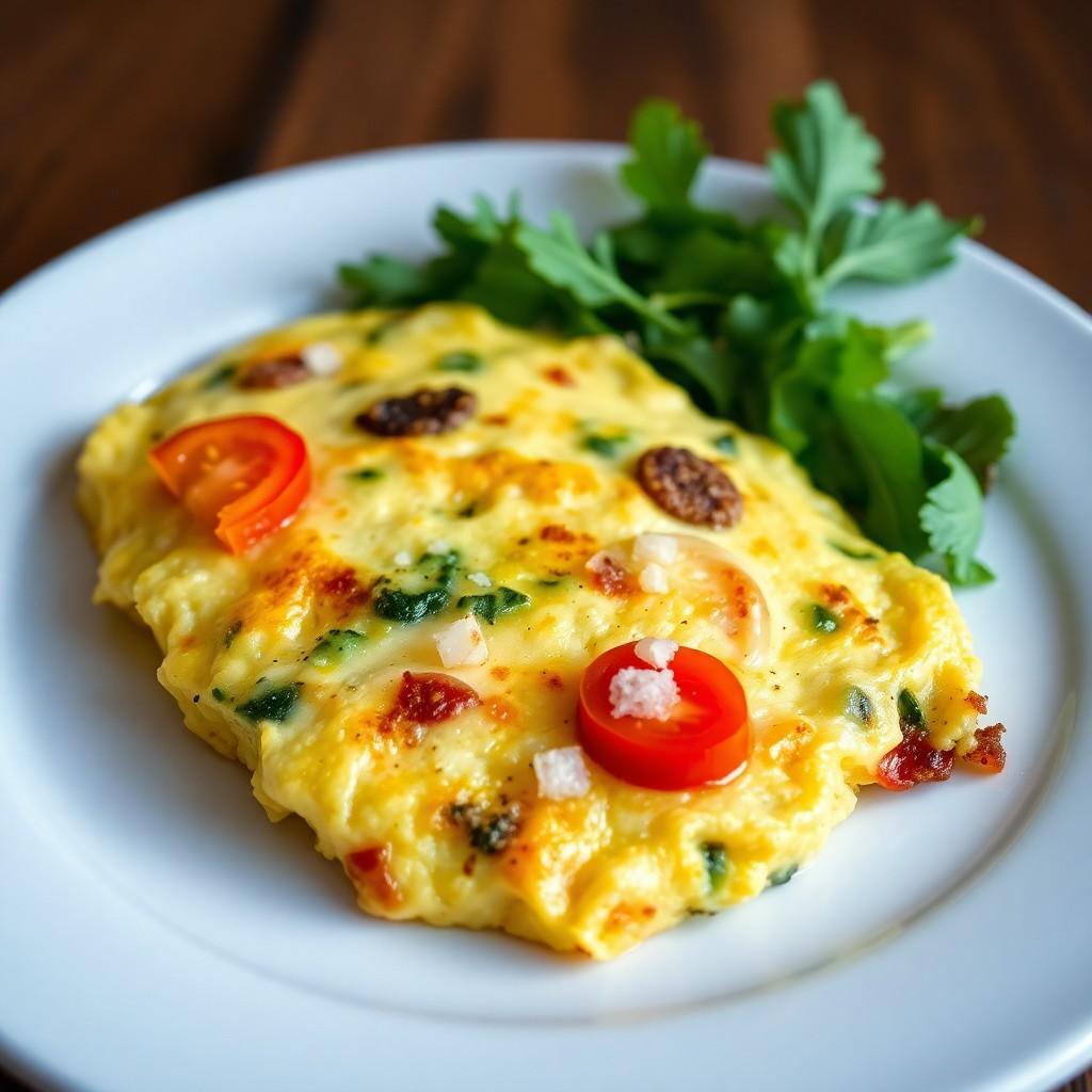 Vegetable Omelette