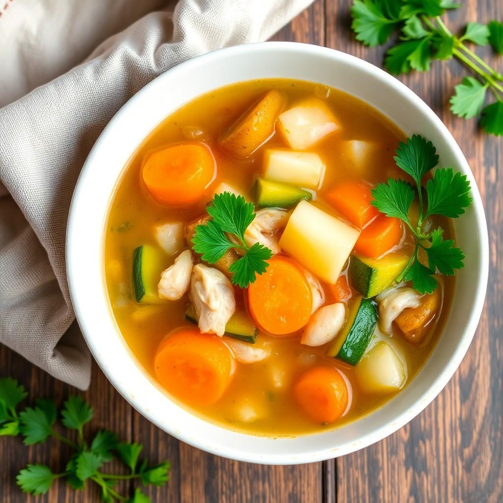Vegetable Chicken Soup