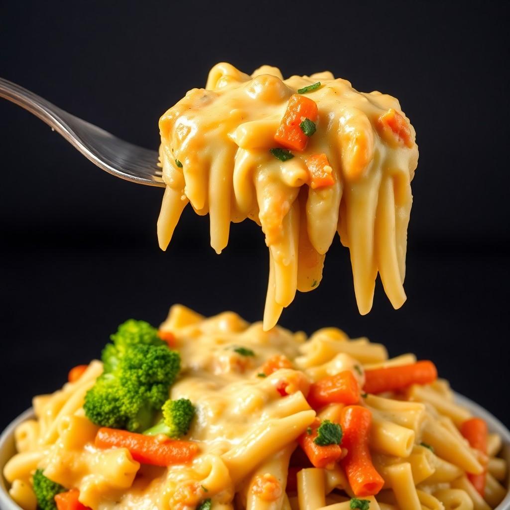 Cheesy Vegetable and Chicken Casserole