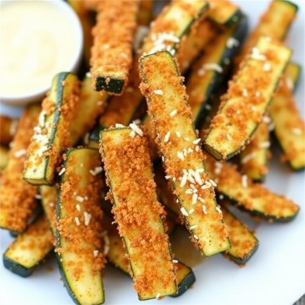 Crispy Baked Zucchini Fries