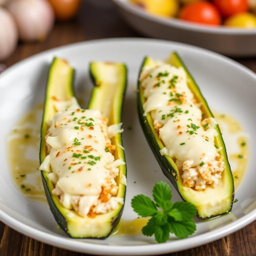 Stuffed Zucchini Boats