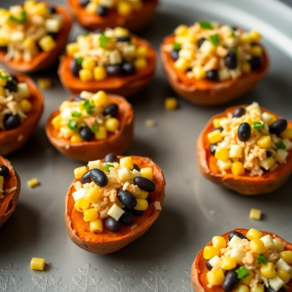 Stuffed Sweet Potato Bites