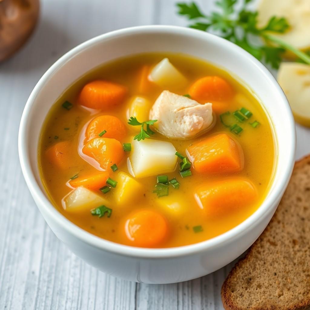 Vegetable and Chicken Soup