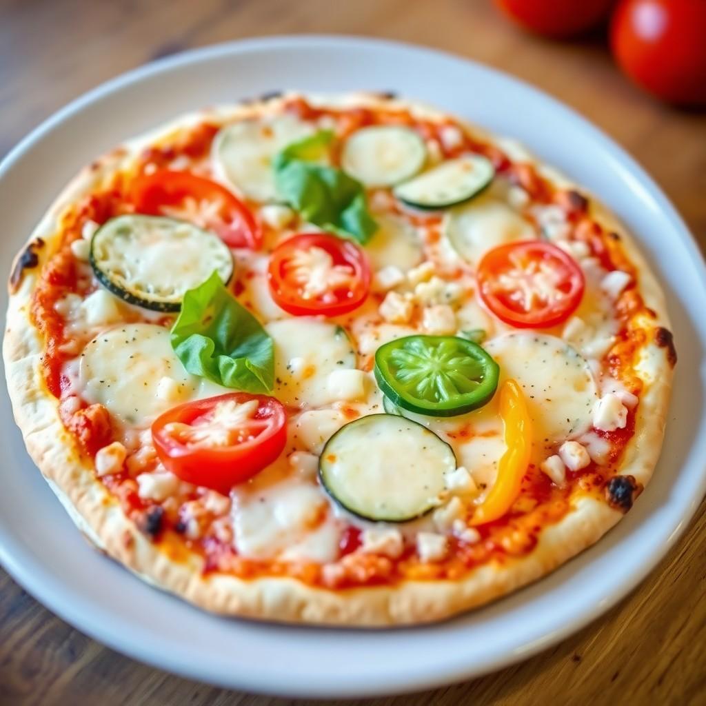 Vegetable Garden Pizza