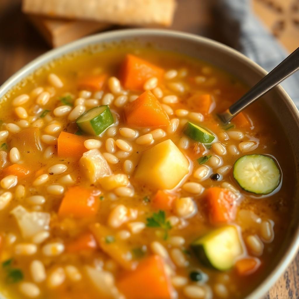 Vegetable Barley Soup