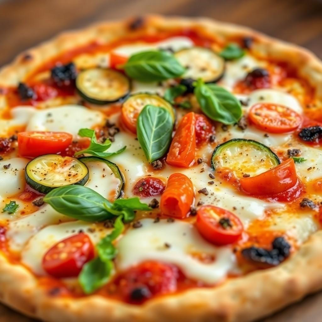 Mediterranean Veggie Pizza