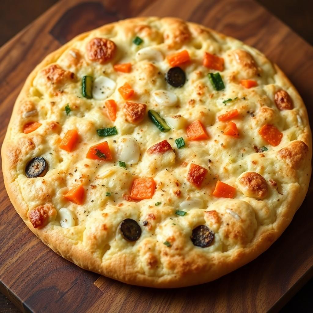 Savory Vegetable Focaccia