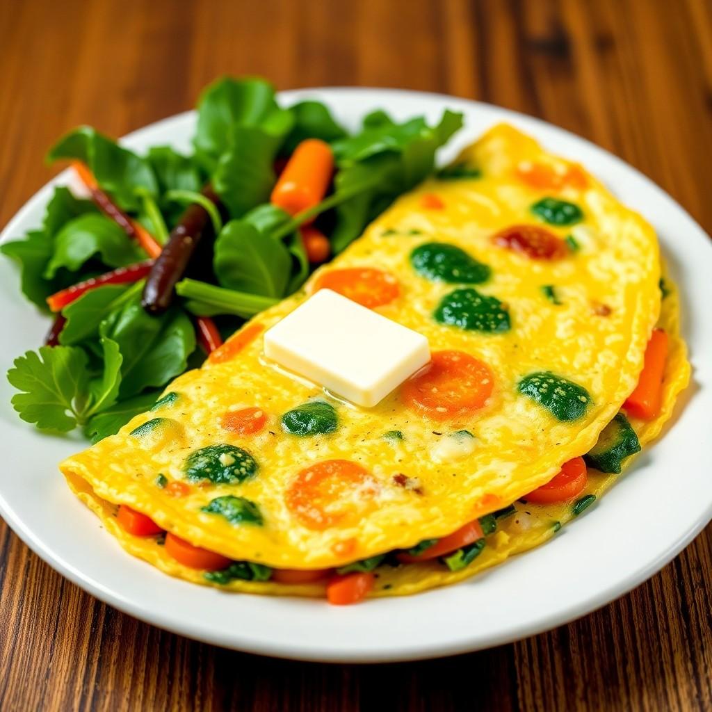 Vegetable Omelette