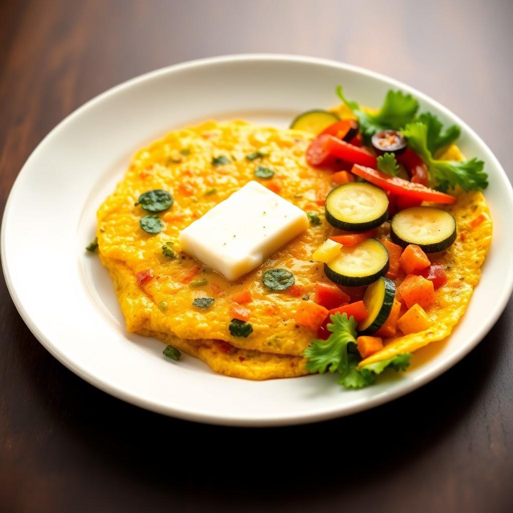 Savory Veggie Omelette