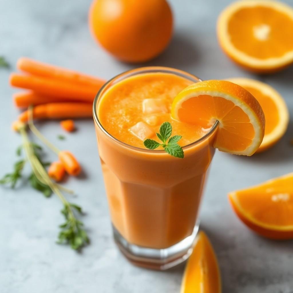 Carrot and Orange Smoothie