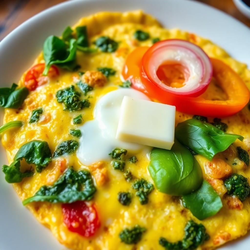 Vegetable Omelette