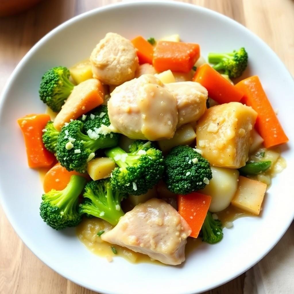 Vegetable and Chicken Casserole