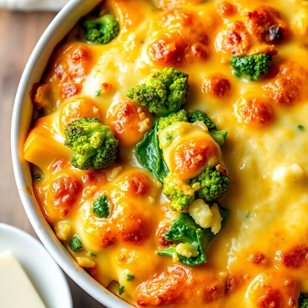 Cheesy Vegetable Casserole