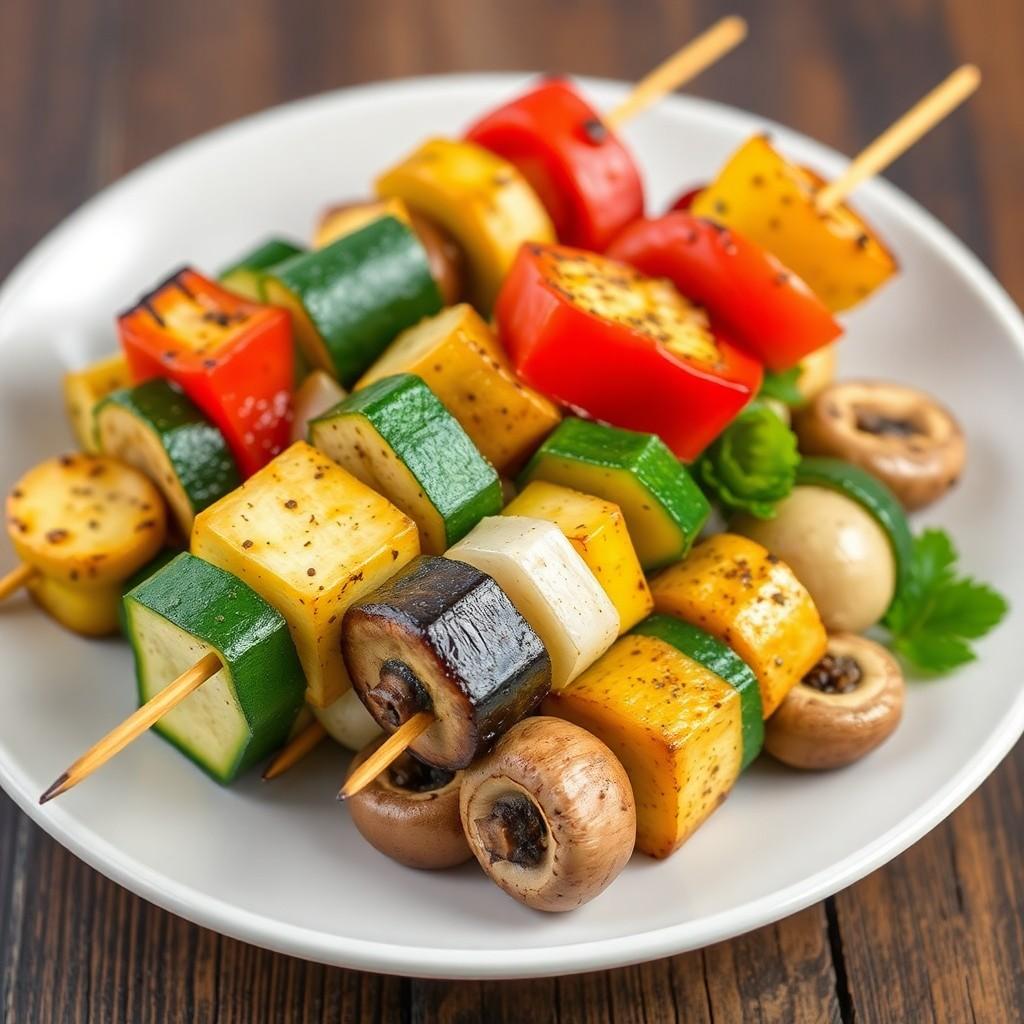 Grilled Vegetable Skewers