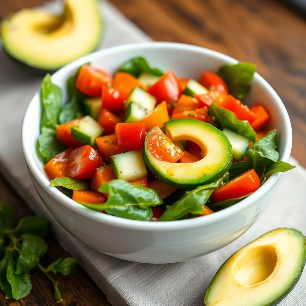 Colorful Veggie Salad