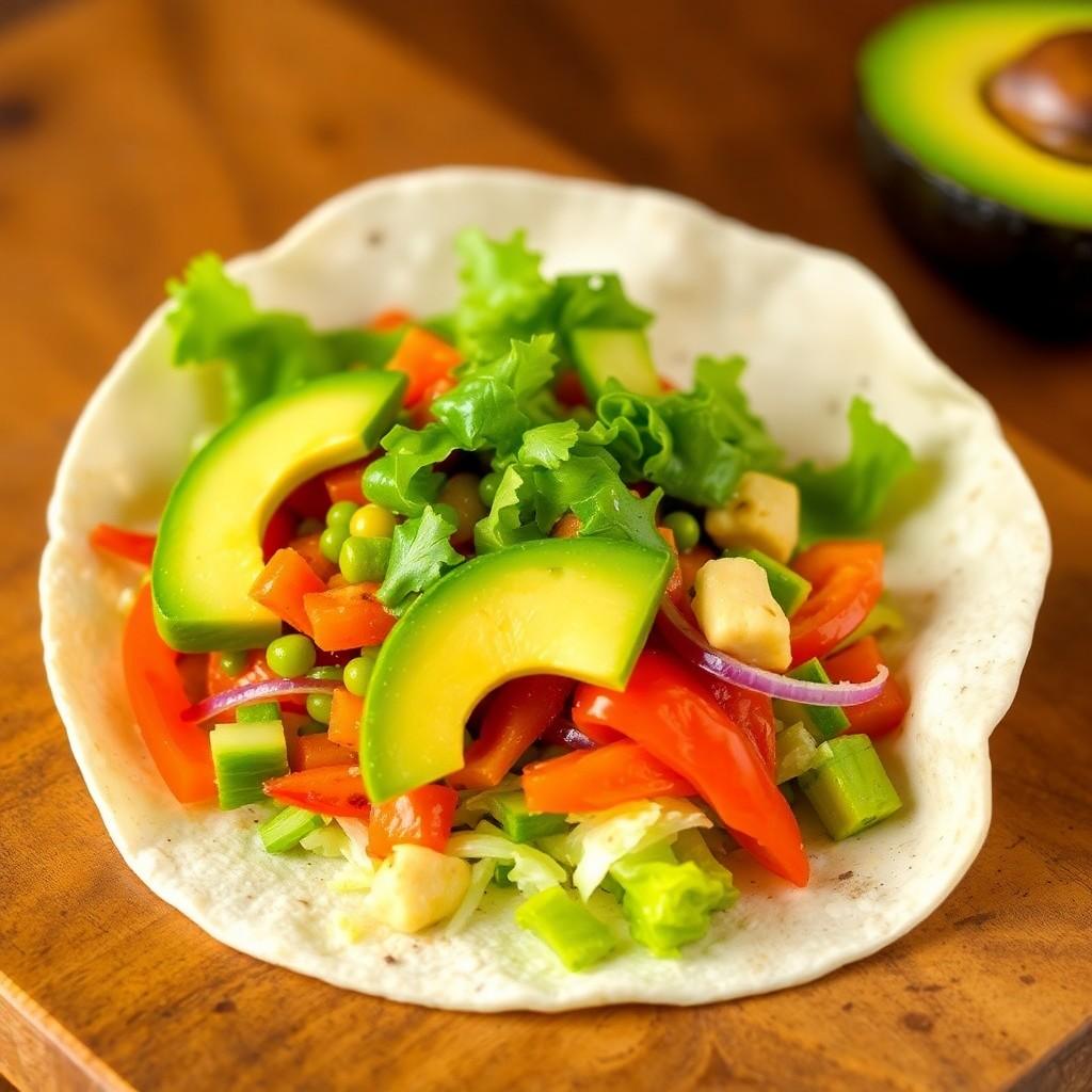 Veggie and Avocado Wrap