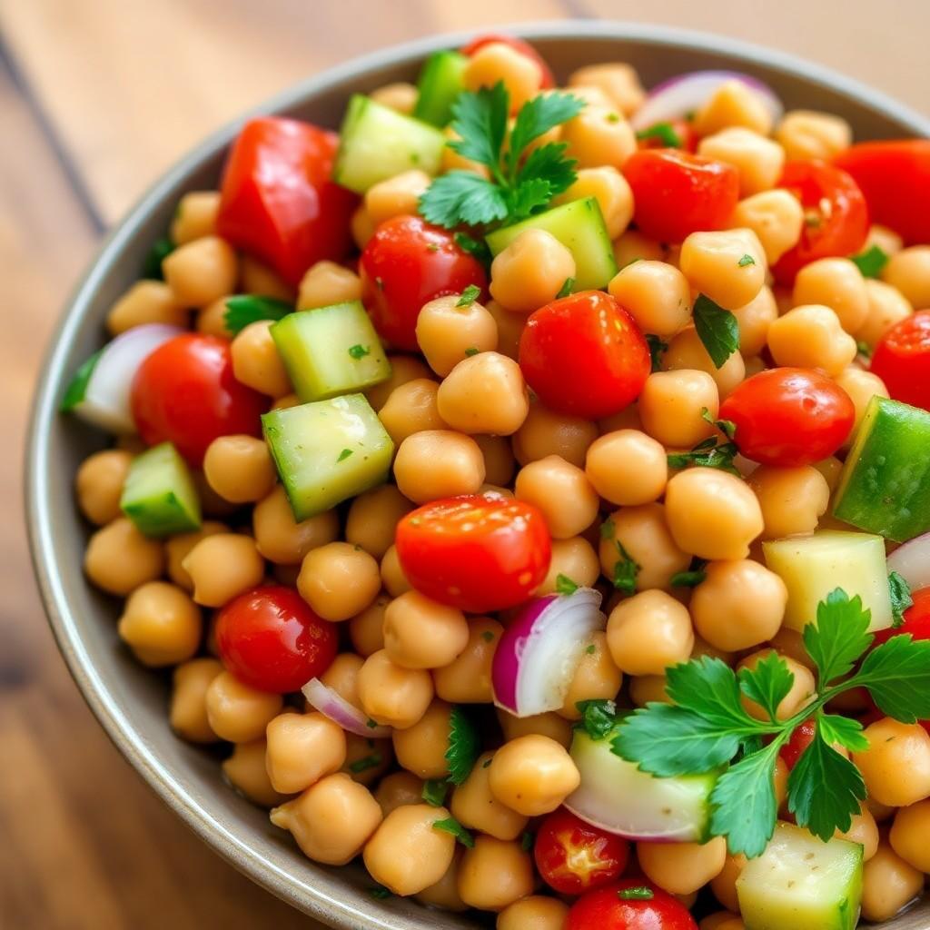 Mediterranean Chickpea Salad