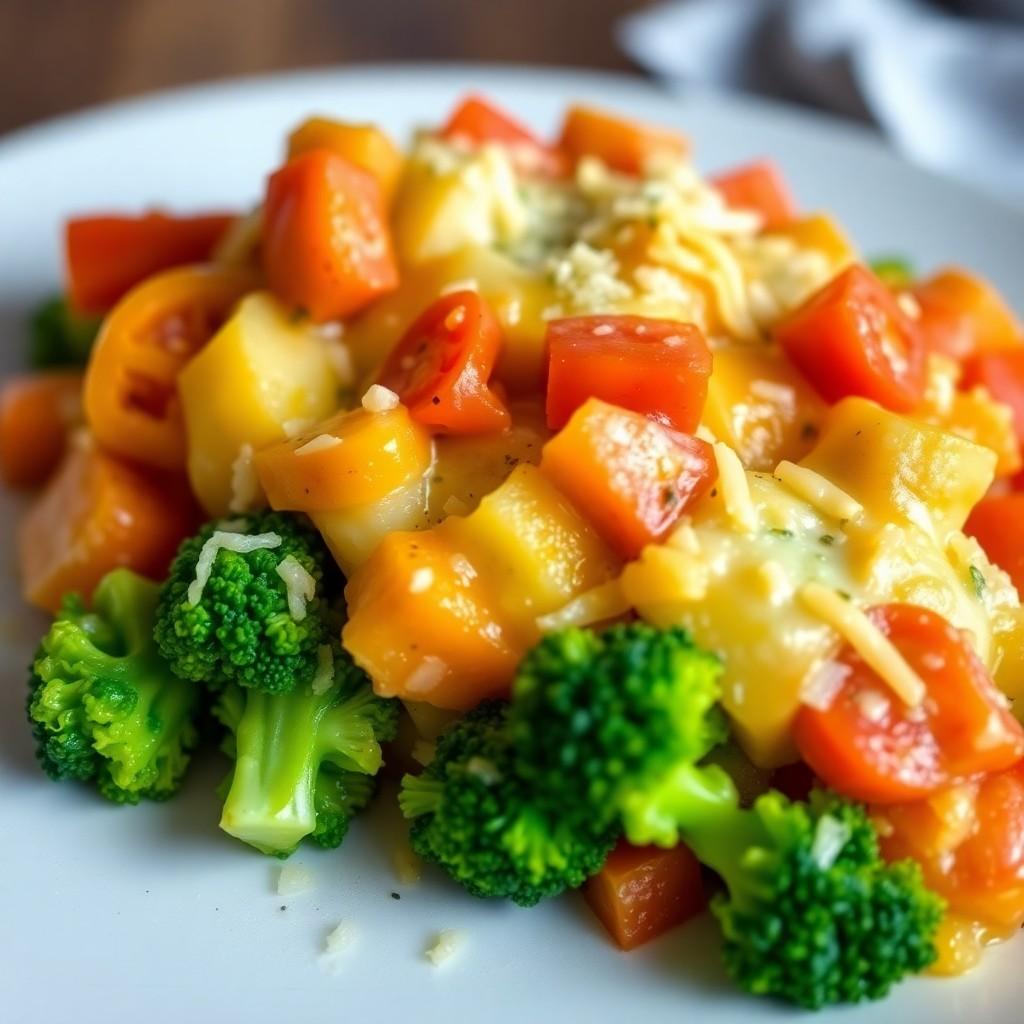 Cheesy Vegetable Casserole