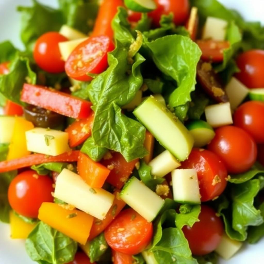 Rainbow Veggie Salad