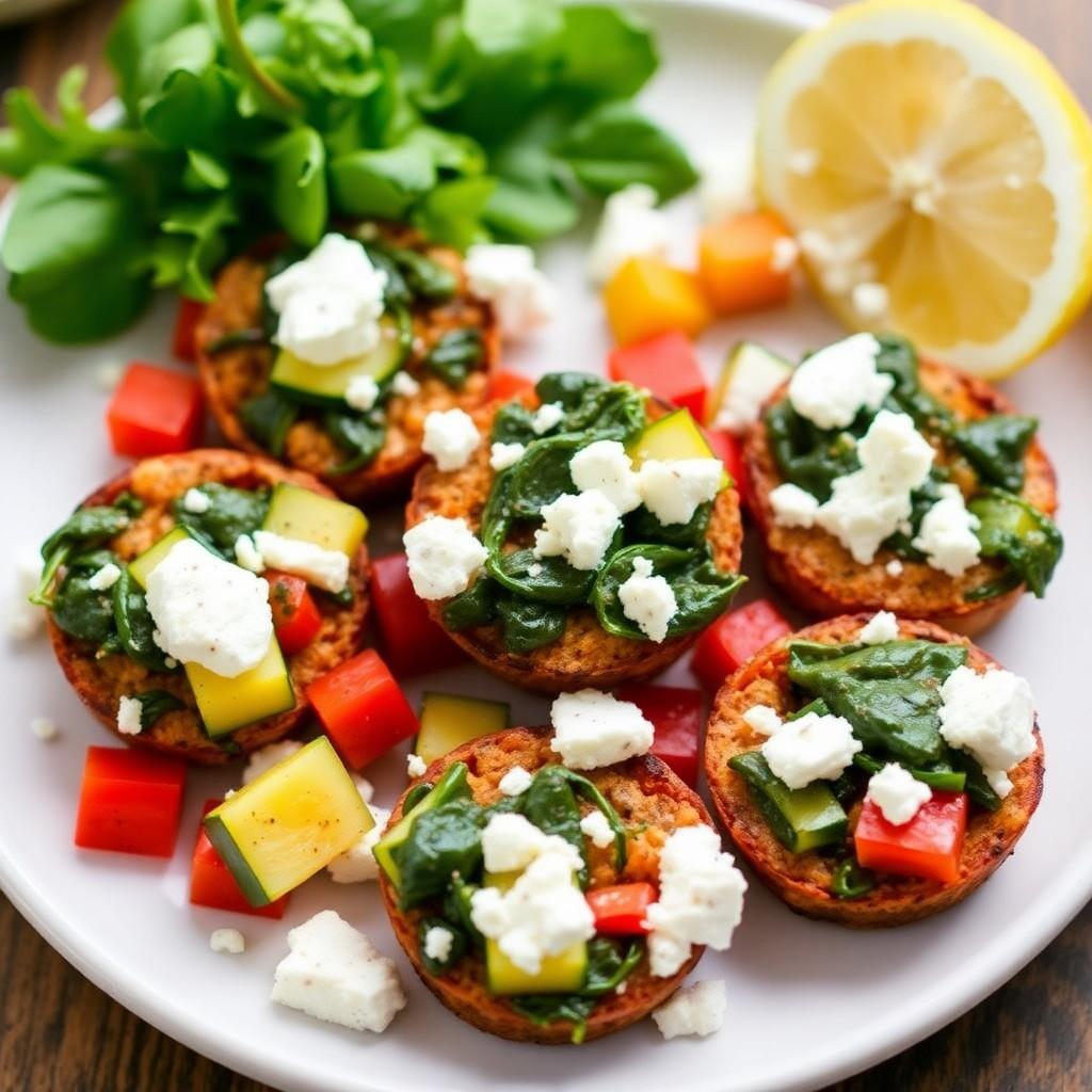 Mediterranean Veggie Bites