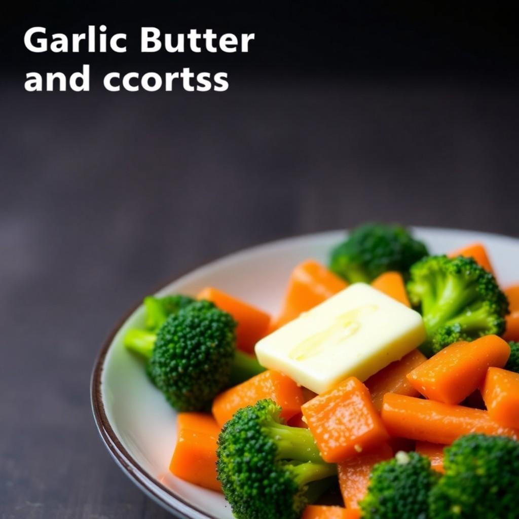 Garlic Butter Broccoli and Carrots