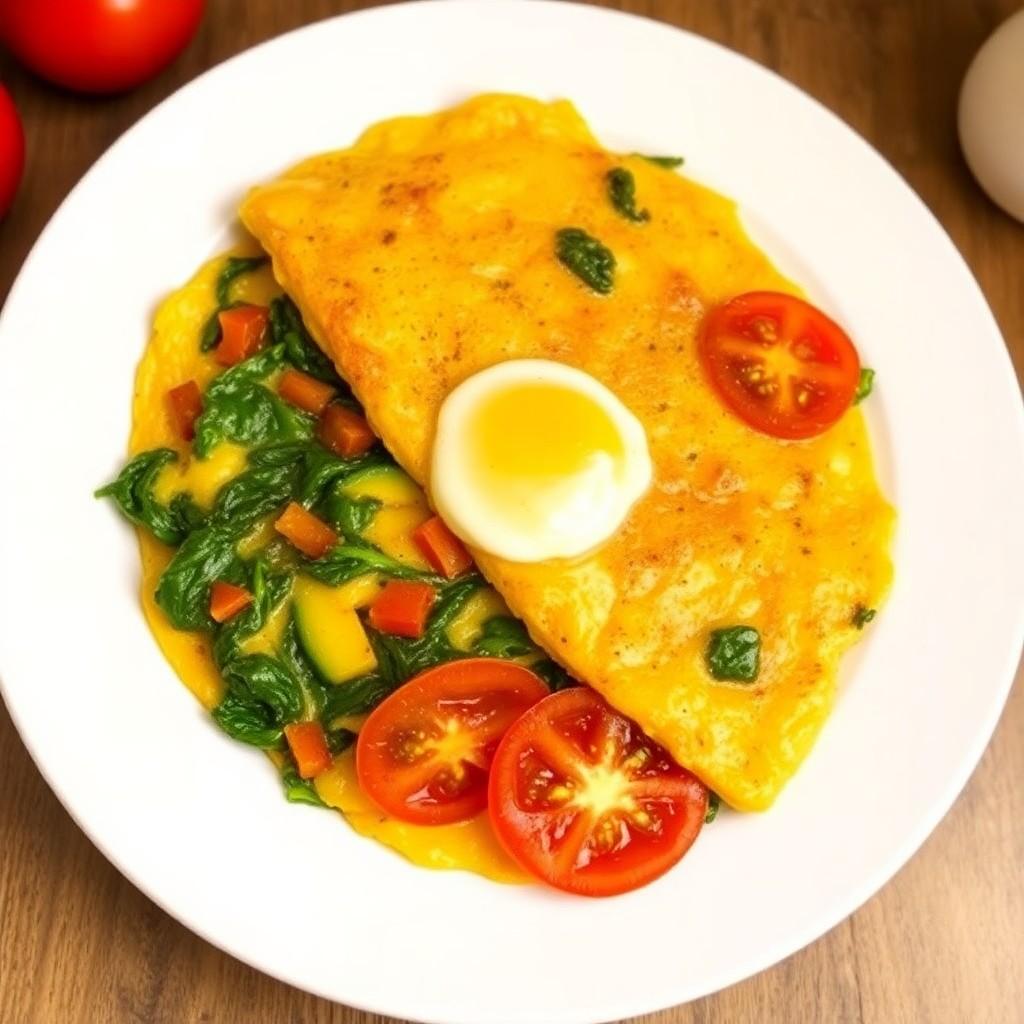 Savory Vegetable Omelette